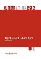 Migration in Sub-Saharan Africa 9171066209 Book Cover