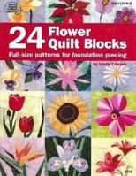 24 Flower Quilt Blocks 1590121260 Book Cover
