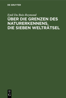 Uber Die Grenzen Des Naturerkennens 3743461501 Book Cover