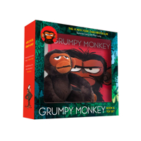 Grumpy Monkey Book and Toy Set 0593374975 Book Cover