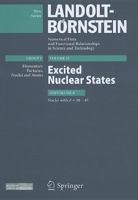 Z = 30-47. Excited Nuclear States 3642229298 Book Cover