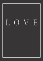 Love: A decorative book for coffee tables, end tables, bookshelves and interior design styling Stack home books to add decor to any room. Monochrome effect cover: Ideal for your own home or as a gift  1699279128 Book Cover