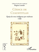 Códice de Cuauhtitlan: Queja de trece indígenas por maltrato 1568 (Recherches Amériques Latines) (Spanish Edition) 2343138613 Book Cover