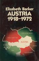 Austria 1918-1972 1349014311 Book Cover