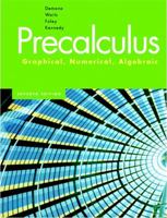 Precalculus: Graphical, Numerical, Algebraic 0131369067 Book Cover