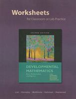 Worksheets for Classroom or Lab Practice for Developmental Mathematics: Basic Mathematics and Algebra 032159973X Book Cover