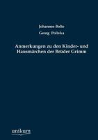 Anmerkungen Zu Den Kinder- Und Hausmarchen Der Bruder Grimm 395700246X Book Cover