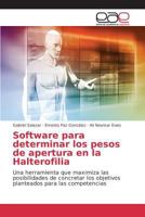 Software Para Determinar Los Pesos de Apertura En La Halterofilia 3639781287 Book Cover