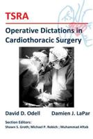 TSRA Operative Dictations in Cardiothoracic Surgery 1500474495 Book Cover