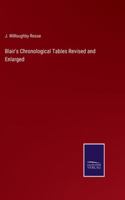 Blair's Chronological Tables Revised and Enlarged 3375173148 Book Cover