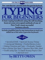 Typing for Beginners (Practical handbook series) 0399511474 Book Cover