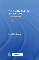 The Quality Audit For ISO 9001:2000: A Practical Guide 1032838647 Book Cover