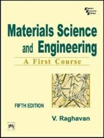 Material Science and Engineering: A First Course 8120324552 Book Cover