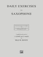 Daily Exercises for Saxophone 0769224334 Book Cover