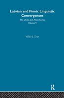 Latvian and Finnic Linguistic Convergence 070070809X Book Cover