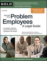 Dealing With Problem Employees: A Legal Guide 141331919X Book Cover