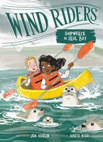 Wind Riders #3: Shipwreck in Seal Bay 0063029340 Book Cover