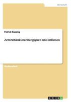 Zentralbankunabhängigkeit und Inflation 3640835999 Book Cover