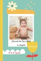 Carnet de Suivi Bébé à remplir 0 à 6 mois: Cahier pour un suivi quotidien de bébé de son allaitement, de son sommeil et de sa santé Journal de bord | ... pour bébé à partir de 1 mois B09DFK5TD5 Book Cover