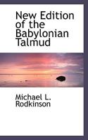 New Edition of the Babylonian Talmud 1289353484 Book Cover