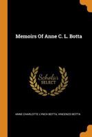 Memoirs Of Anne C. L. Botta 1021531987 Book Cover