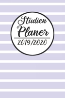 Studien Planer 2019 / 2020: Semesterplaner 2019 2020 | Studienplaner A5, Semesterkalender, Timer, Uni Planer (German Edition) 1687264821 Book Cover