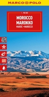 Morocco Marco Polo Map (Marco Polo Maps) (English and German Edition) 3575022038 Book Cover