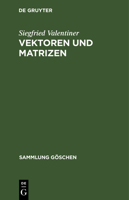 Vektoren Und Matrizen 3111003108 Book Cover