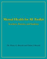 Mental Health for All Toolkit 0988716186 Book Cover