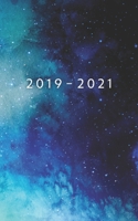 2019 - 2021: Weekly Planner Starting October 2019 - September 2021 | 5 x 8 Dated Agenda | 24 Month Appointment Calendar | Organizer Book | Soft-Cover Watercolor Space 1692841629 Book Cover
