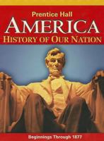 America History of Our Nation Beginnings Through 1877 New Jersey Edition 0130536377 Book Cover