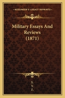 Military Essays And Reviews 1120006090 Book Cover