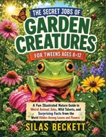 The Secret Jobs of Garden Creatures for Tweens Ages 8–12: A Fun Illustrated Nature Guide to Weird Animal Jobs, Wild Talents, and Surprising Facts Among Flowers, Leaves, and Soil B0HF6DY93G Book Cover