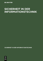 Sicherheit in Der Informationstechnik 3486231790 Book Cover