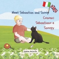 Meet Sebastian and Snoop - Italian English: A bilingual picture book for pre-schoolers to learn English and Italian B0DPZPNGDZ Book Cover
