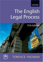 The English Legal Process 0199254958 Book Cover