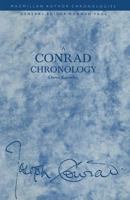 A Conrad Chronology (Chronologies-Reference) 1349497371 Book Cover