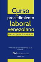 Curso de Procedimiento Laboral Venezolano 9803652907 Book Cover
