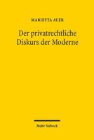 Der Privatrechtliche Diskurs Der Moderne 3161615263 Book Cover