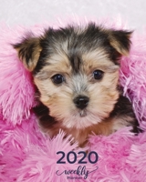 2020 WEEKLY PLANNER: Morkie Dog Lovers Gift - Measuring | 8"X10" | January through December 2020 showing entire month at a glance & weekly goals and notes. 1672854016 Book Cover