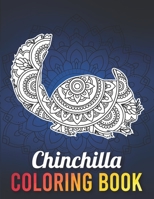 Chinchilla Coloring Book: A Fun Coloring Book for Chinchilla Lovers with Beautiful & Intricate Patterns to Release Stress after Stressful Working Hours B08W3RNY3Z Book Cover