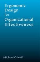 Ergonomic Design for Organizational Effectiveness 1566702526 Book Cover
