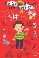The Red Word Puzzle Book Ages 8-10. B0C1J1WMZV Book Cover