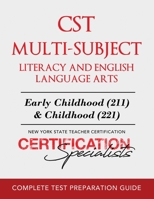 CST Multi-Subject Literacy and English Language Arts 1977254713 Book Cover