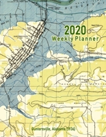 2020 Weekly Planner: Guntersville, Alabama (1936): Vintage Topo Map Cover 1696258758 Book Cover