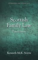 Scottish Family Law 1845861531 Book Cover
