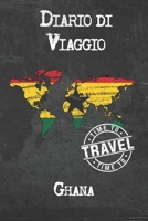 Diario di Viaggio Ghana: 6x9 Diario di viaggio I Taccuino con liste di controllo da compilare I Un regalo perfetto per il tuo viaggio in Ghana e per ogni viaggiatore 1675078580 Book Cover