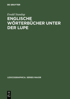Englische Wörterbücher unter der Lupe 3484309024 Book Cover