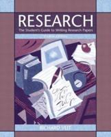 Research: The Student's Guide to Writing Research Papers (3rd Edition) 0321198344 Book Cover