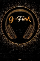 G-Funk Planner: G-Funk Golden Headphones Music Calendar 2020 - 6 x 9 inch 120 pages gift 1660166926 Book Cover